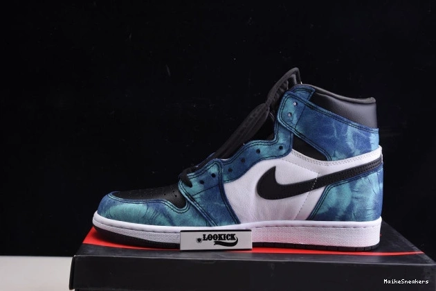 MaikeSneakers Air Jordan 1 High OG Tie-Dye CD0461-100 0702